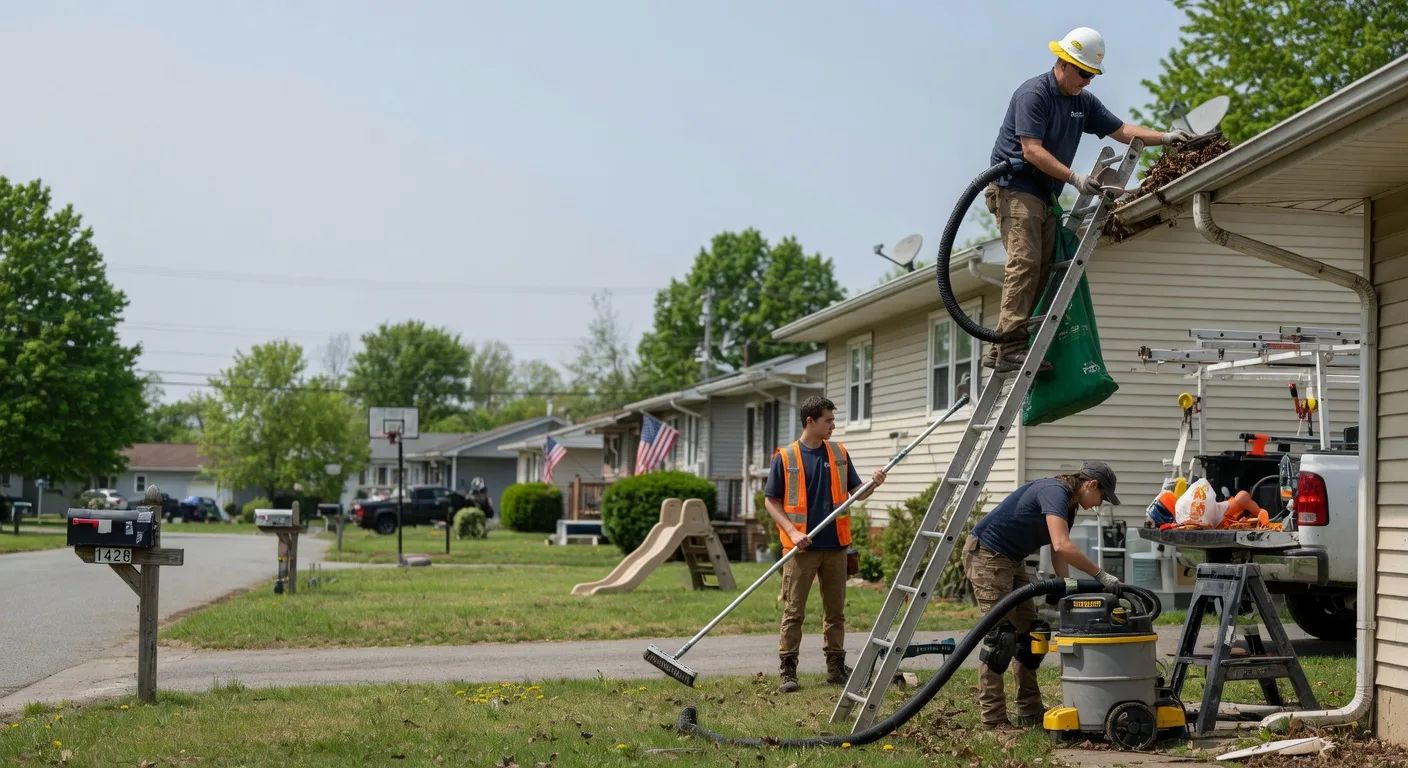 Gutter Installation in Crump, TN near me